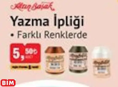 ALTIN BAŞAK YAZMA İPLİĞİ ALTIN BAŞAK YAZMA İPLİĞİ